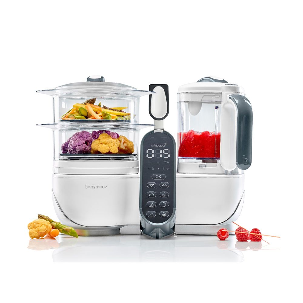 Babymoov Nutribaby (+) Food Processor & Blender - loft white