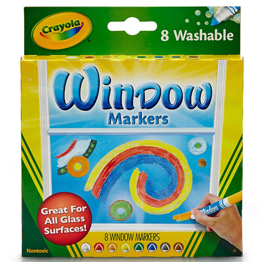 Crayola 8 Window Markers