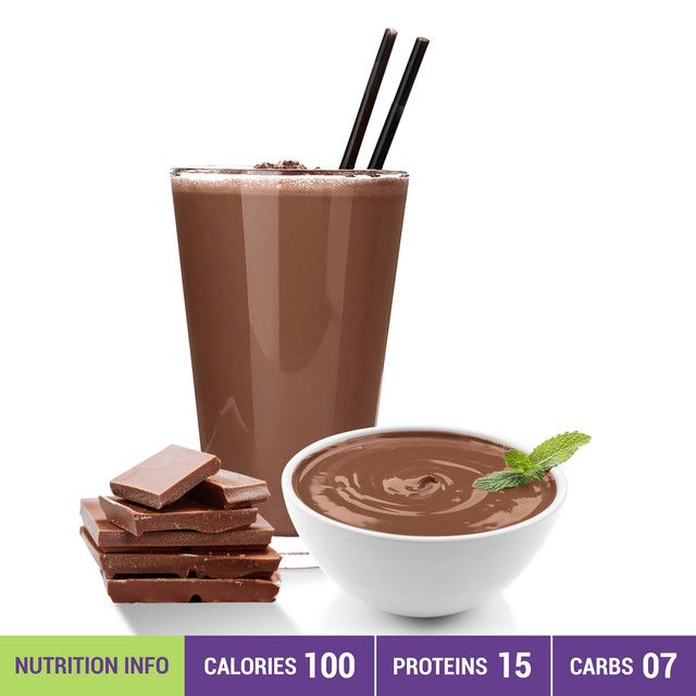 Qvie - Chocolate Pudding & Shake - 7 Sachets Per Box