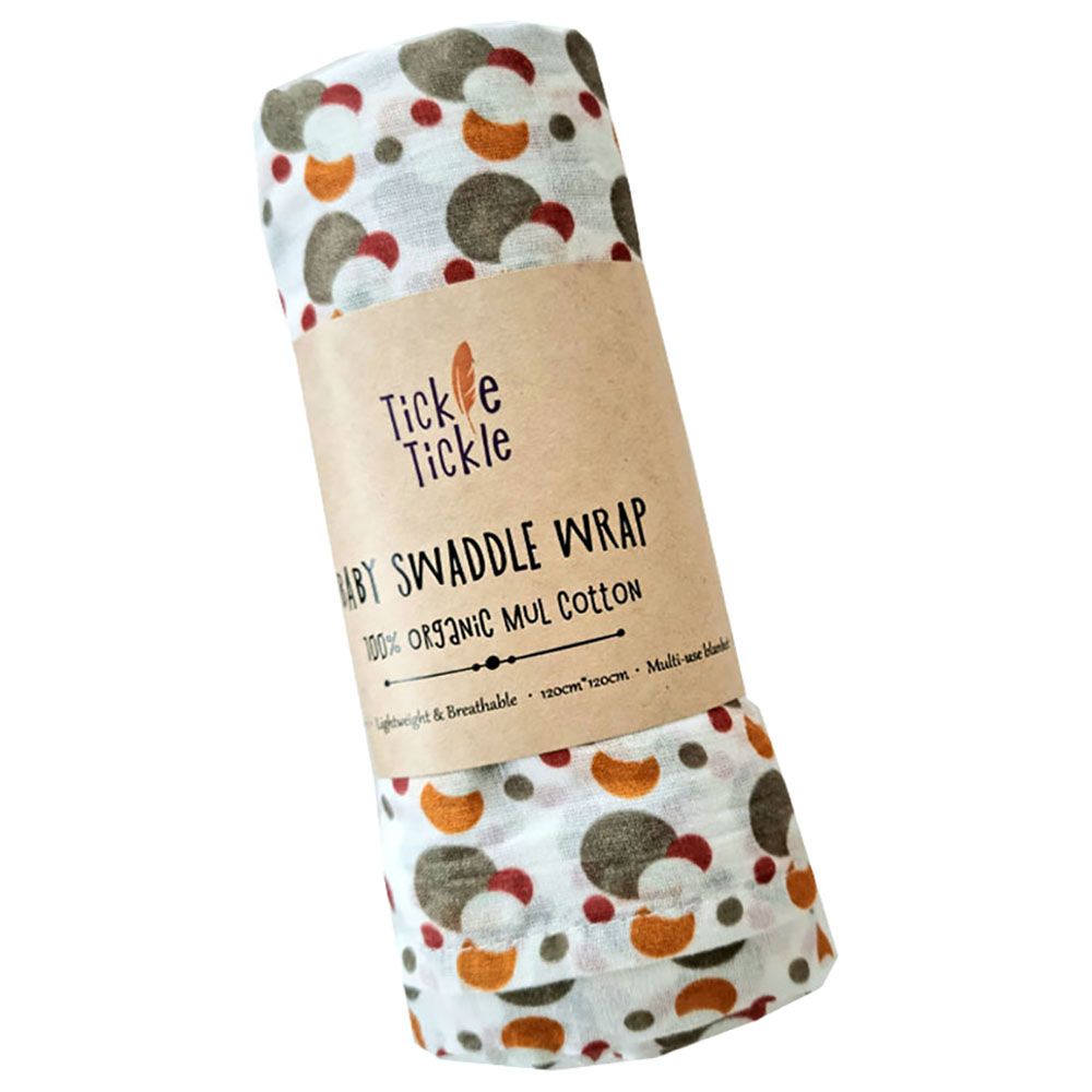 Tickle Tickle - Organic Mul Swaddle Wrap - Sunset