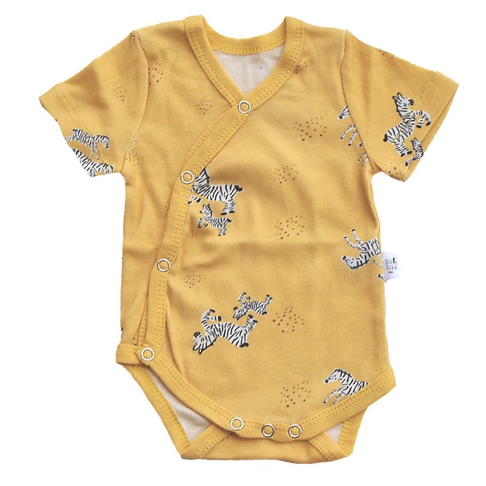 Tickle Tickle Organic Clothing - Zoe Bodysuit - Yellow