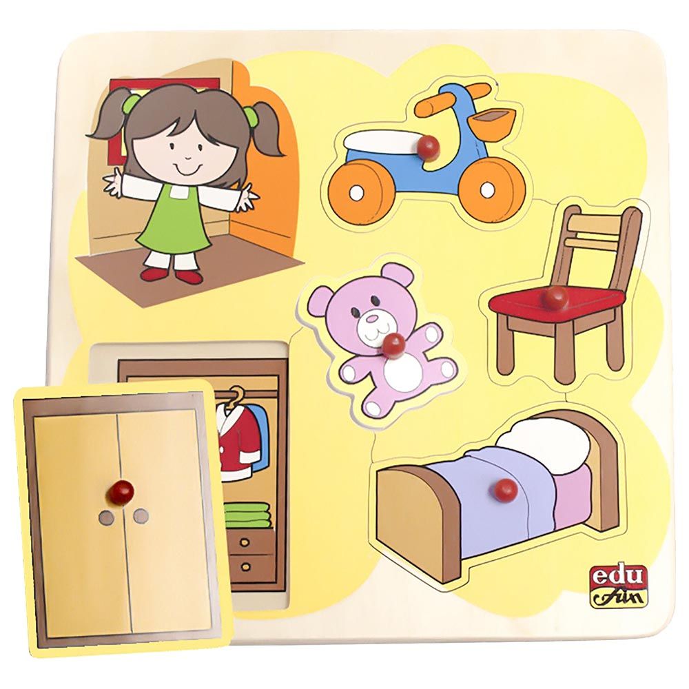 Edu Fun - What Do I Use In Bedroom Puzzle