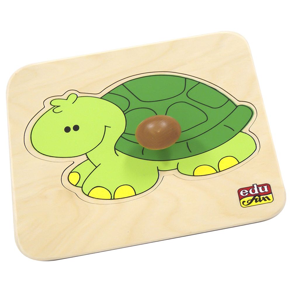 Edu Fun - Small Matching Board Puzzle - Turtle 