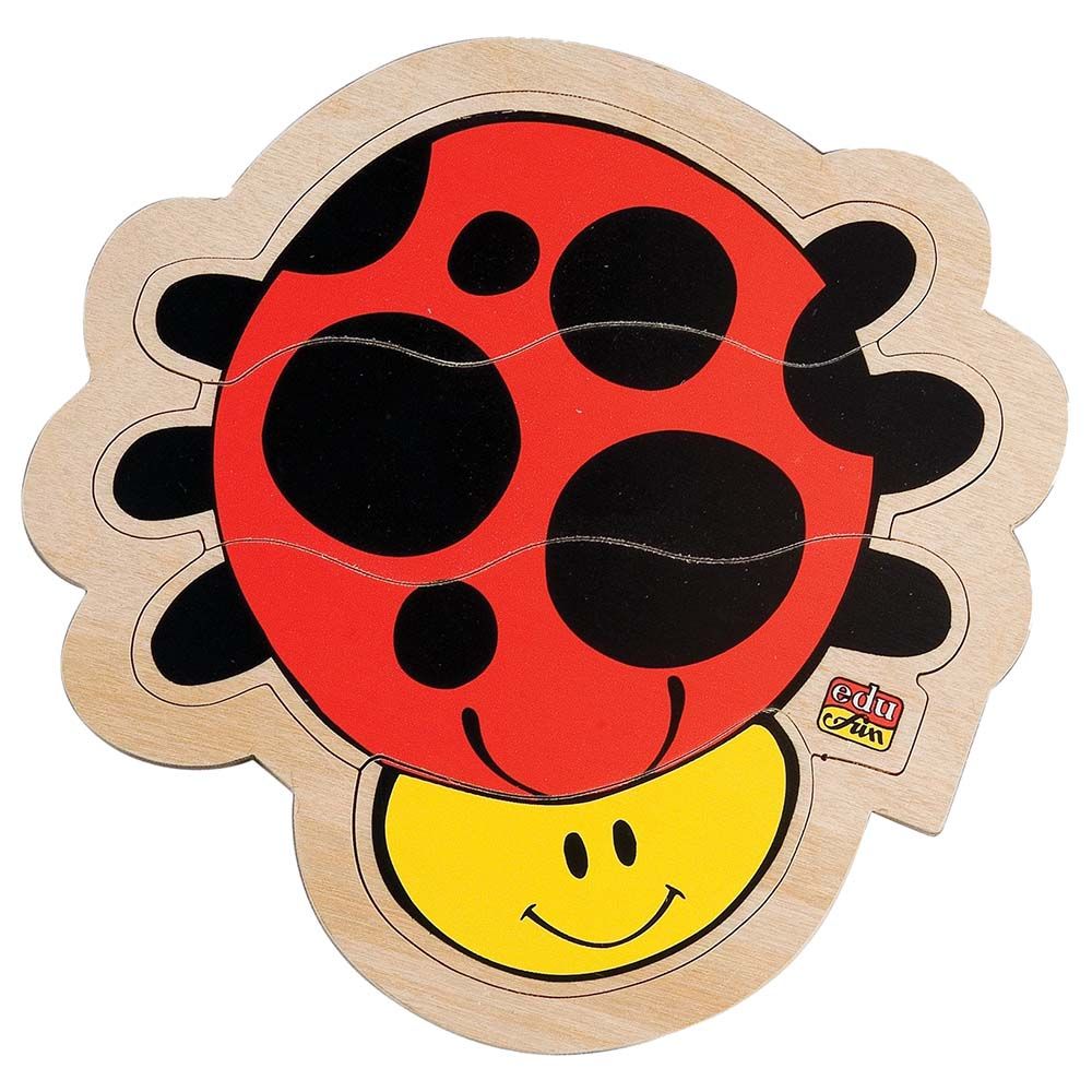 Edu Fun - Find What Underneath Puzzle - Lady Bird