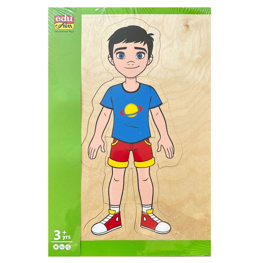 Edu Fun - Boy Layered Puzzle 2 