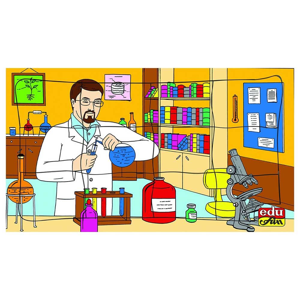 Edu Fun - I Want To Be Puzzle - Scientist