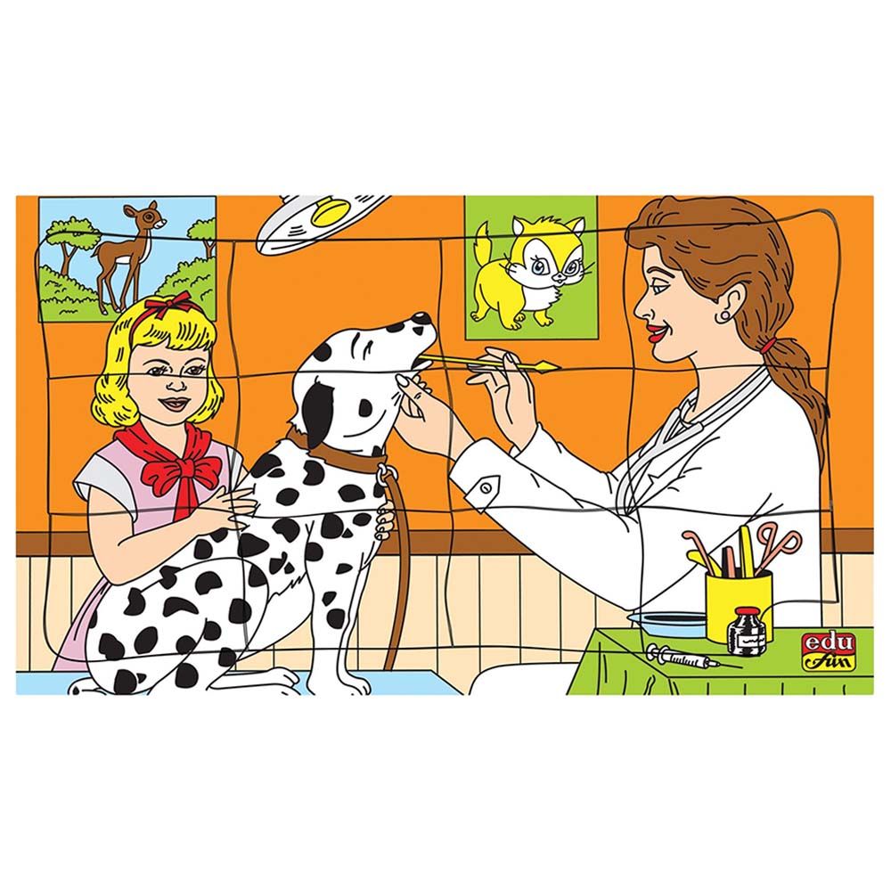 Edu Fun - I Want To Be Puzzle - Veterinarian 