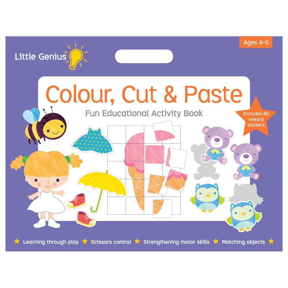 Little Genius Pad - Colour Cut & Paste