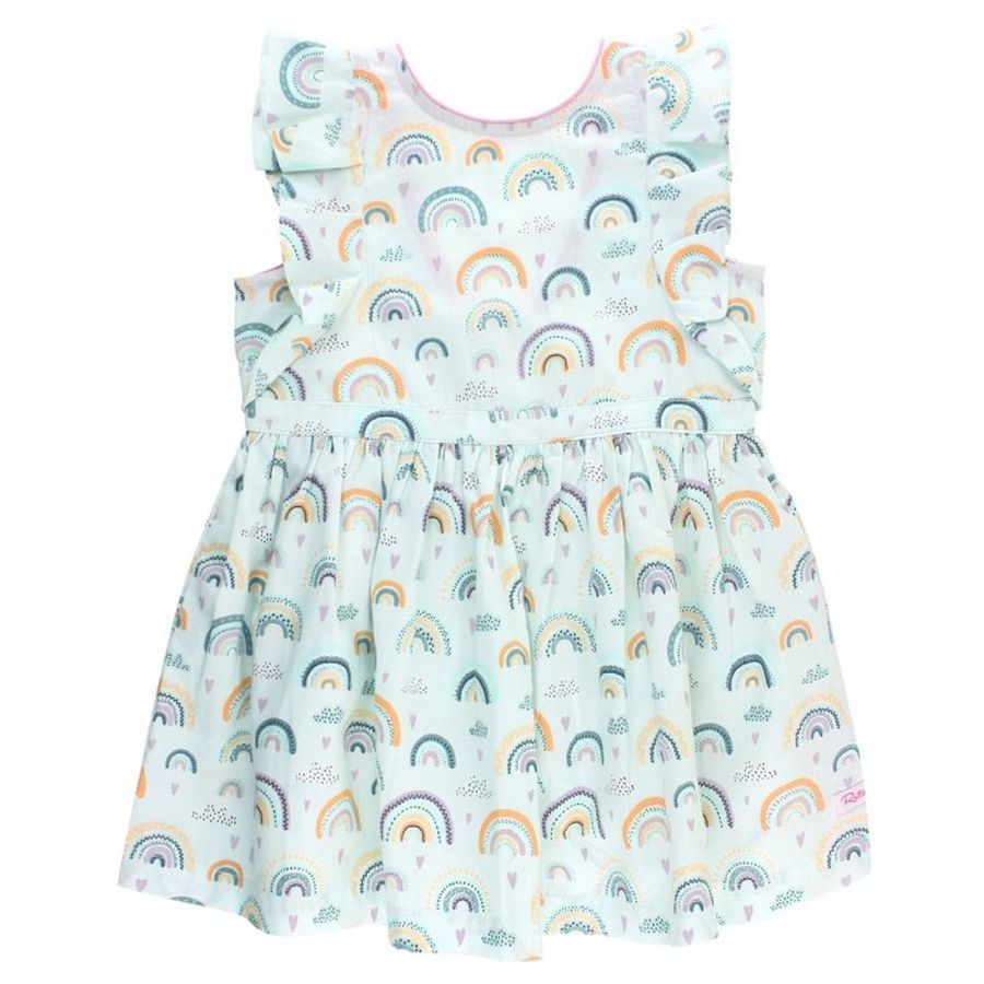 RuffleButts - Chasing Rainbows Butterfly Sleeve Dress