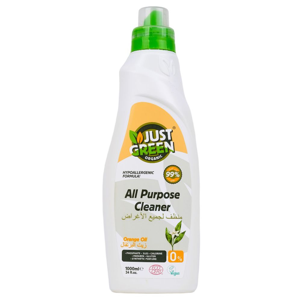 Just Green Organic - Orange Oil All Purpose Cleaner - 1000ml