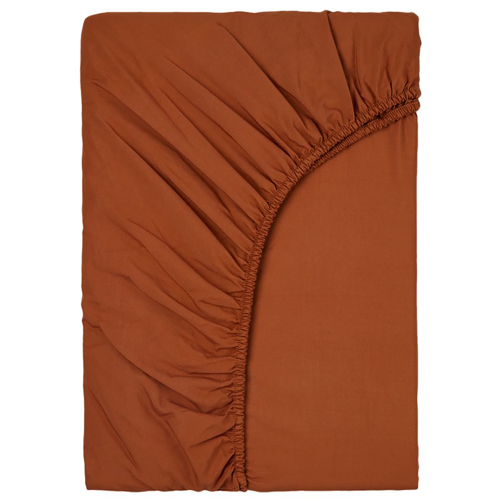 Nuuroo - Arden Junior Sheet 70 x 160cm - Caramel Cafe