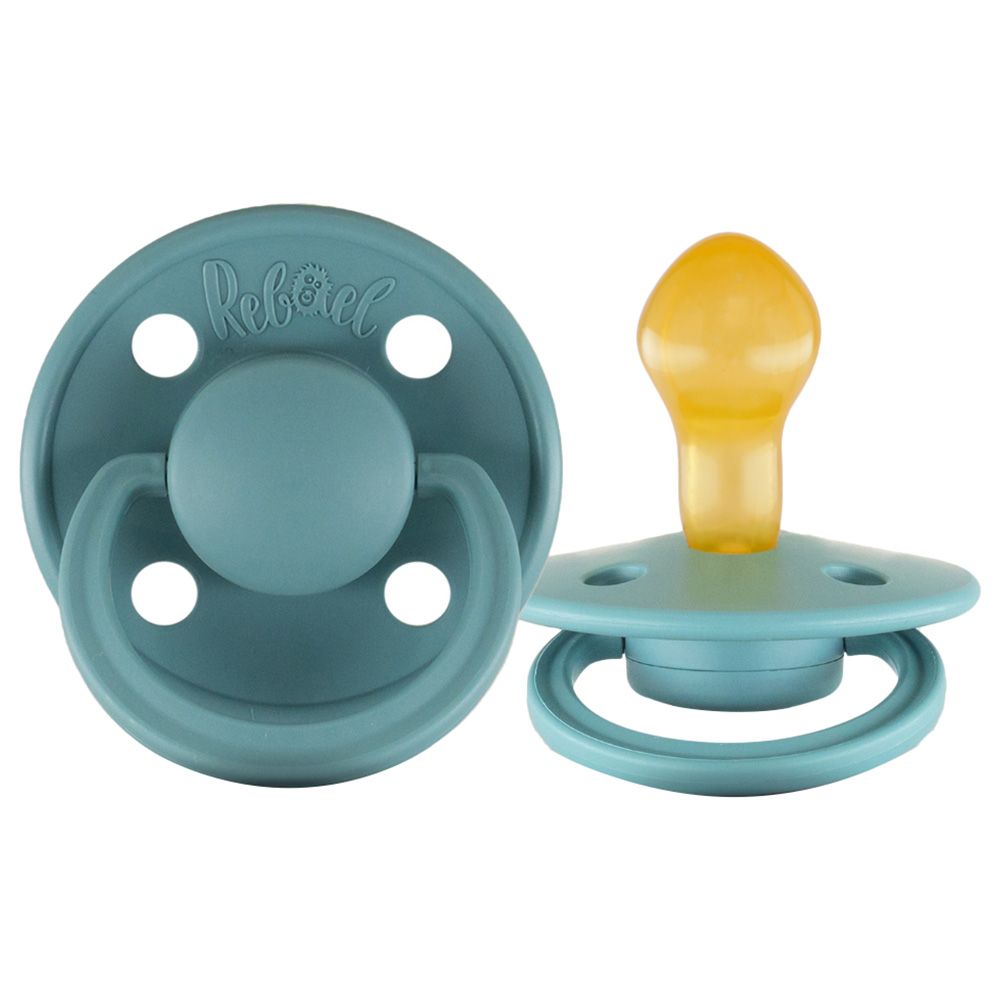 Rebael - Mono Round Pacifier S2 6M+ - Powder