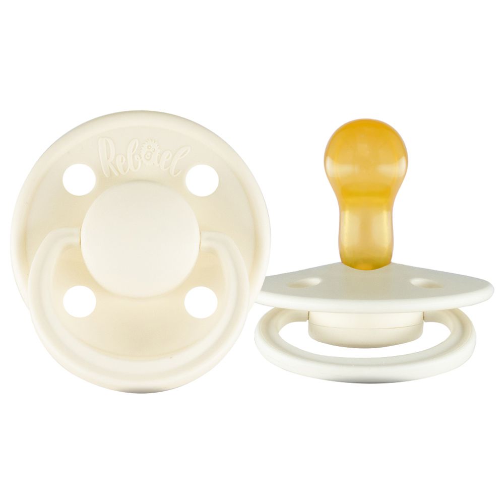 Rebael - Mono Round Pacifier S1 0-6M - Champagne