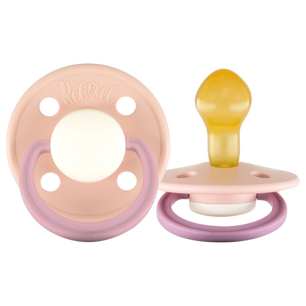 Rebael - Fashion Round Pacifier S2 6M+ - Tornado Pearly Rhino