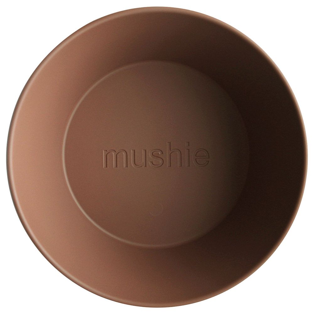 Mushie - Dinner Bowl Round - Caramel