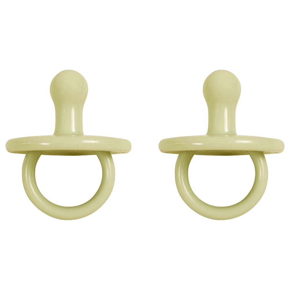 Filibabba - Silicone Pacifier - Pack of 2 - Pistachio