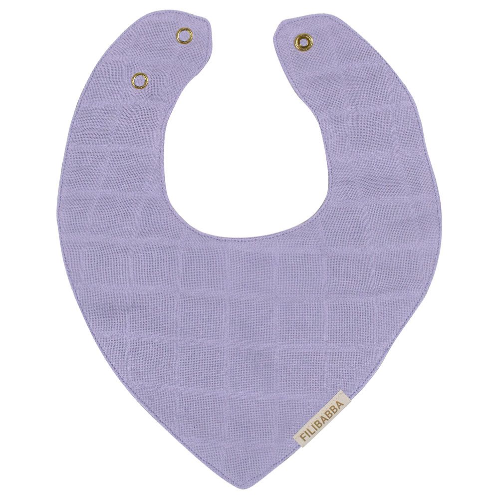 Filibabba - Muslin Bib - Fresh Violet