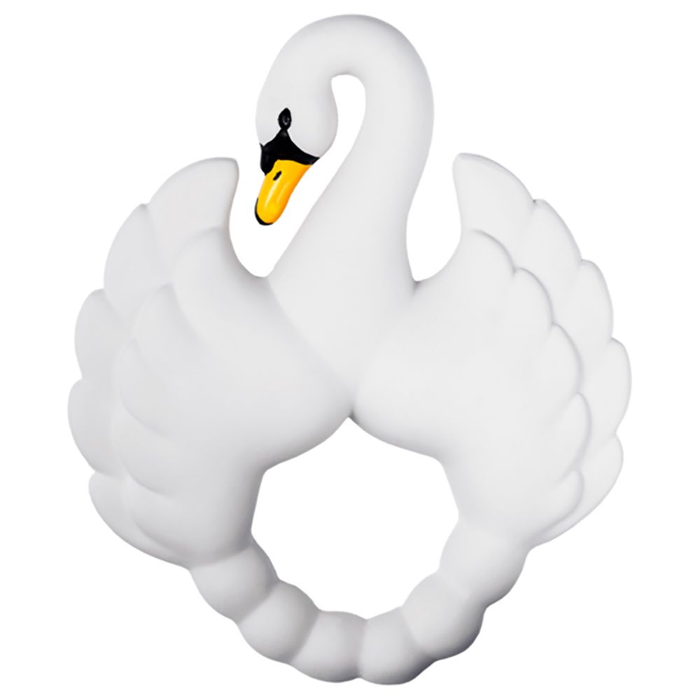 Natruba - Teether Swan - White