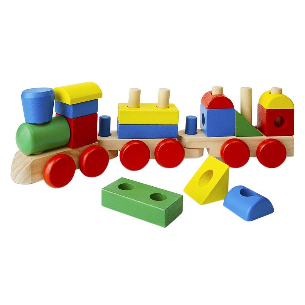 Melissa & Doug - Stacking Train Toddler Toy