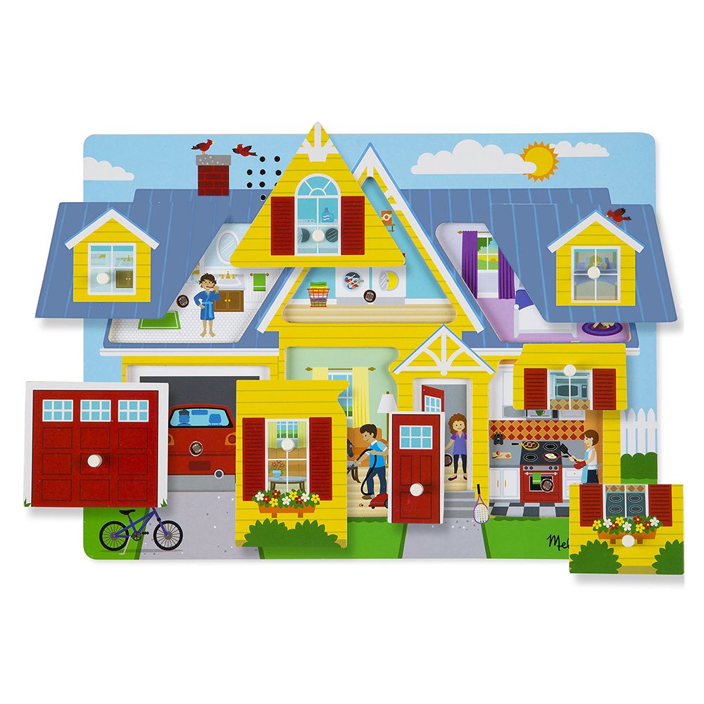 Melissa & Doug - Around The House Sound Puzzle