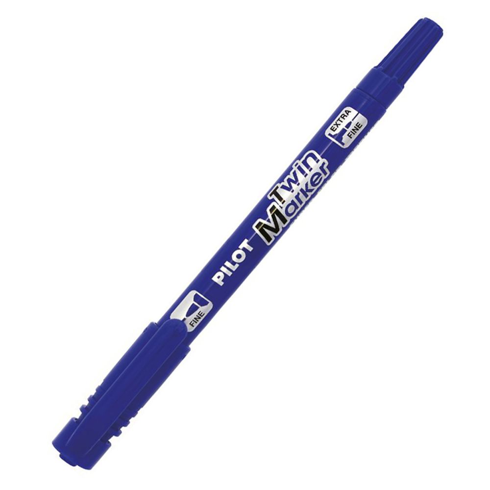 Pilot - Twin Marker - Blue