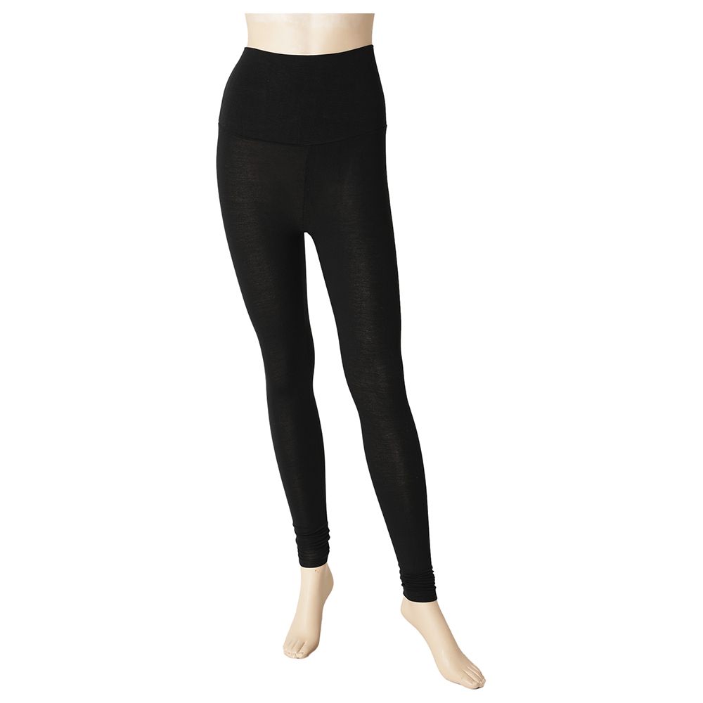 Regal Fabrics - Leggings Black Full Length - Black