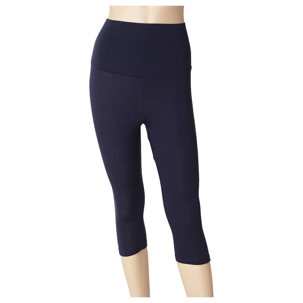 Regal Fabrics - Maternity Leggings Navy - Navy