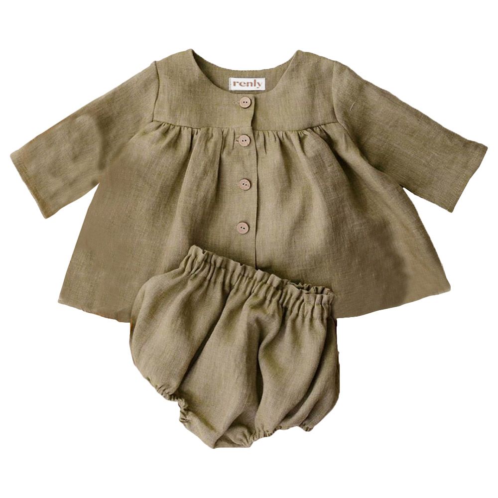 Renly - Lara Set - Olive Drab