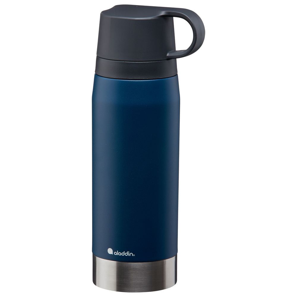 Aladdin - CityPark Thermavac Twin Cup Bottle 1.1L - Navy Blue 