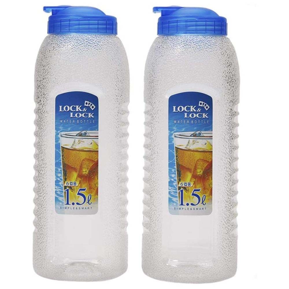 Lock&Lock - Aqua Water Bottle 1.5L - Pack of 2