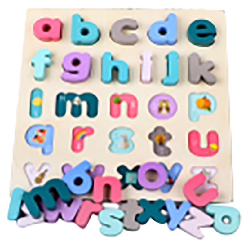 Factory Price - Adena Stacking Tray w/ Alphabet Puzzle Board