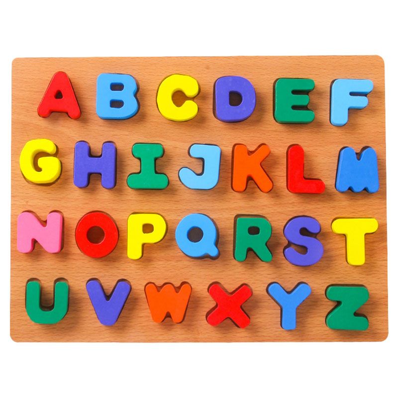 Factory Price - Sutton Wooden Capital Alphabets Montessori