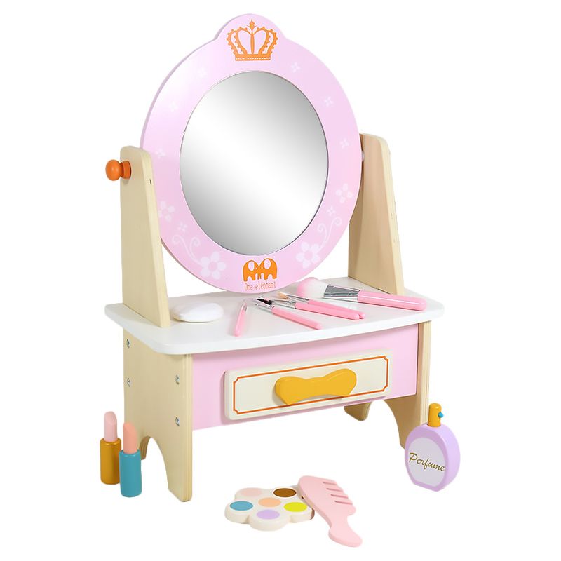 Factory Price - Romy Wooden Dressing Table w/ Accessories - A