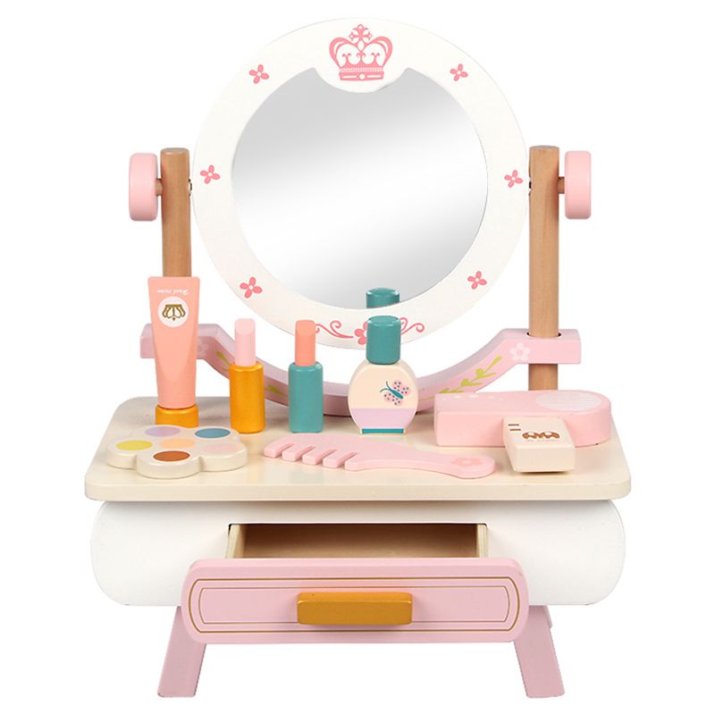 Factory Price - Romy Wooden Dressing Table w/ Accessories - B