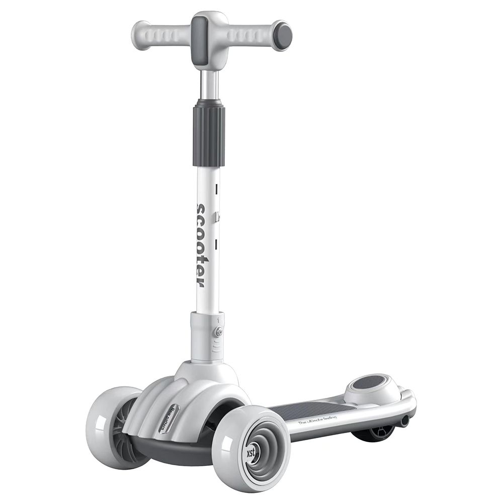 Factory Price - Jordan Portable 3 Wheels Kids Pedal Scooter - Grey