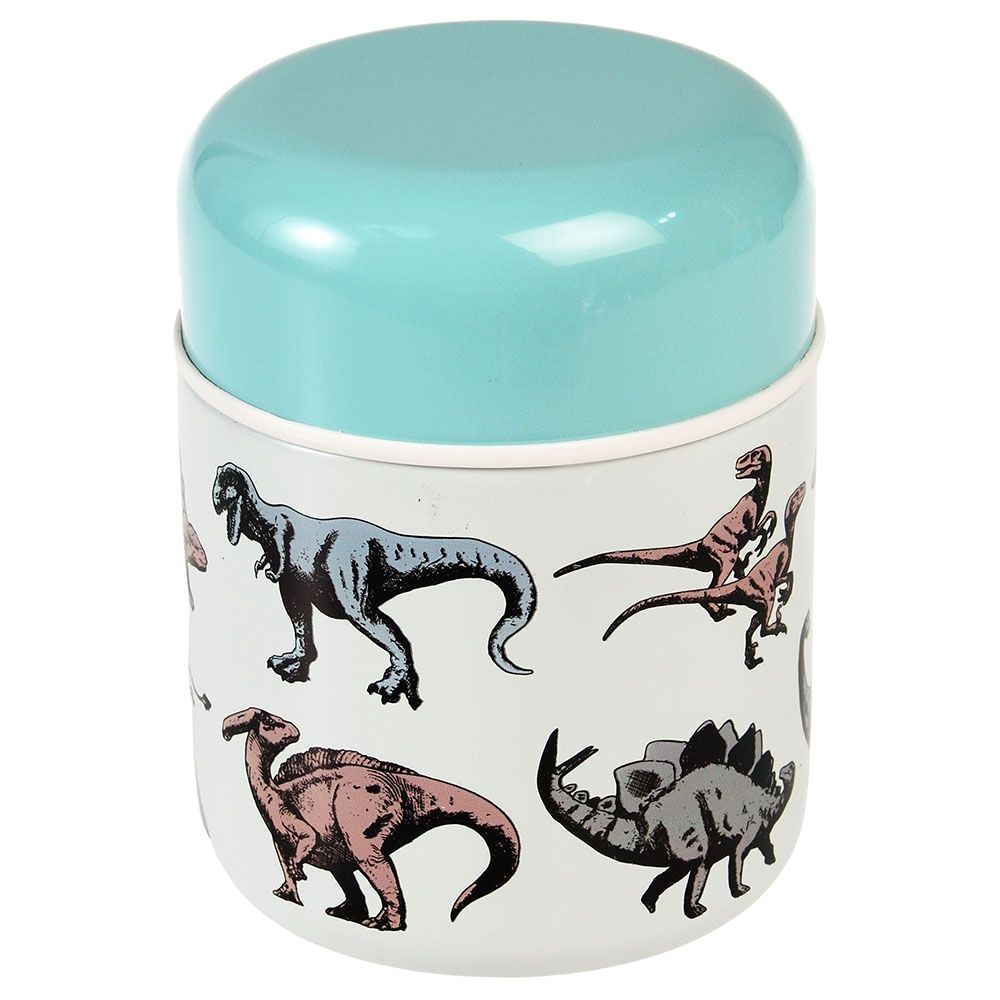 Rex London - Stainless Steel Food Flask 280ml - Prehistoric Land