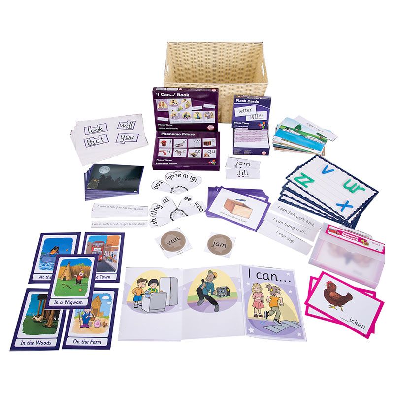 TTS - Letters & Sounds Phase 3 Phonics Kit