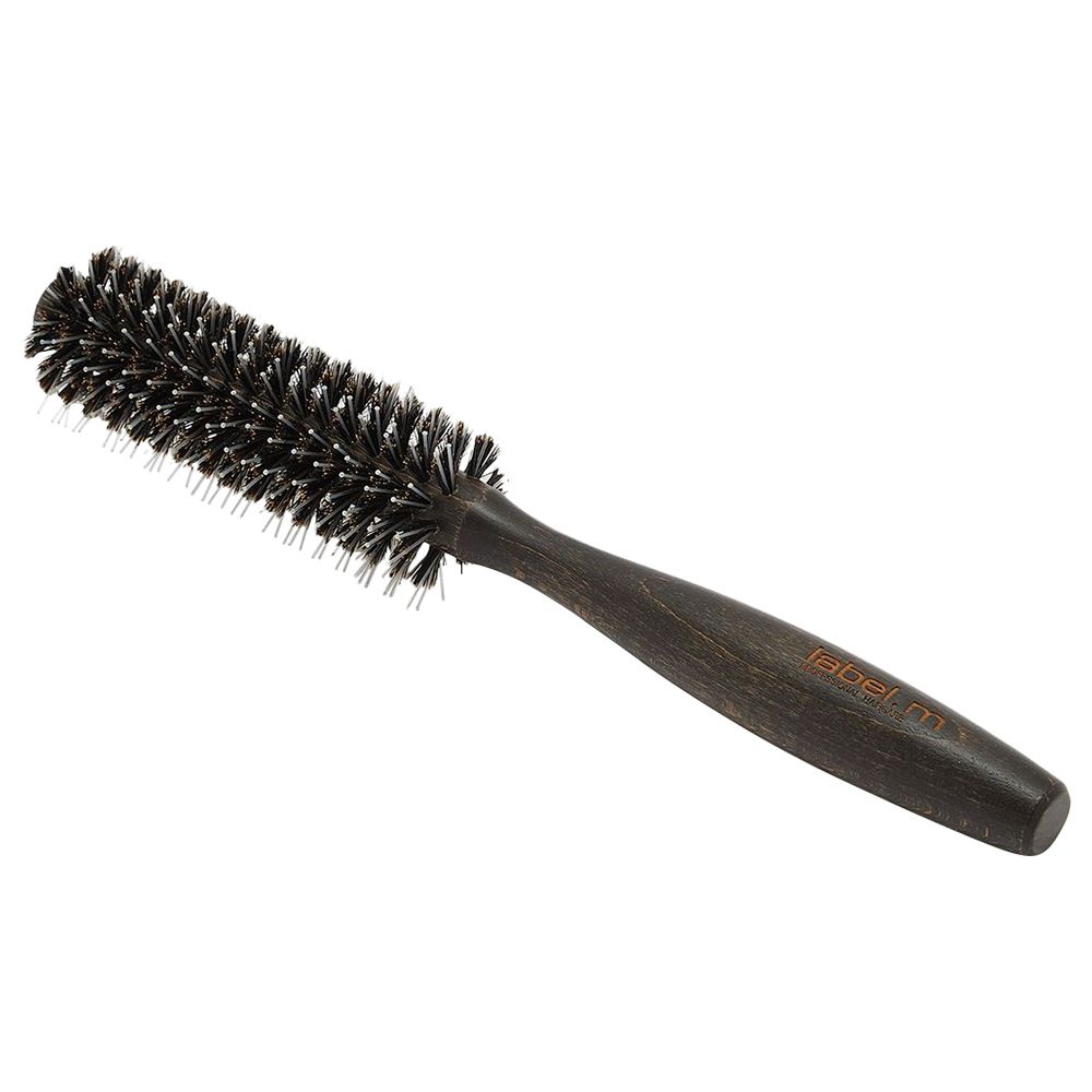 Label M - Wooden Hair Brush - 15mm - Black