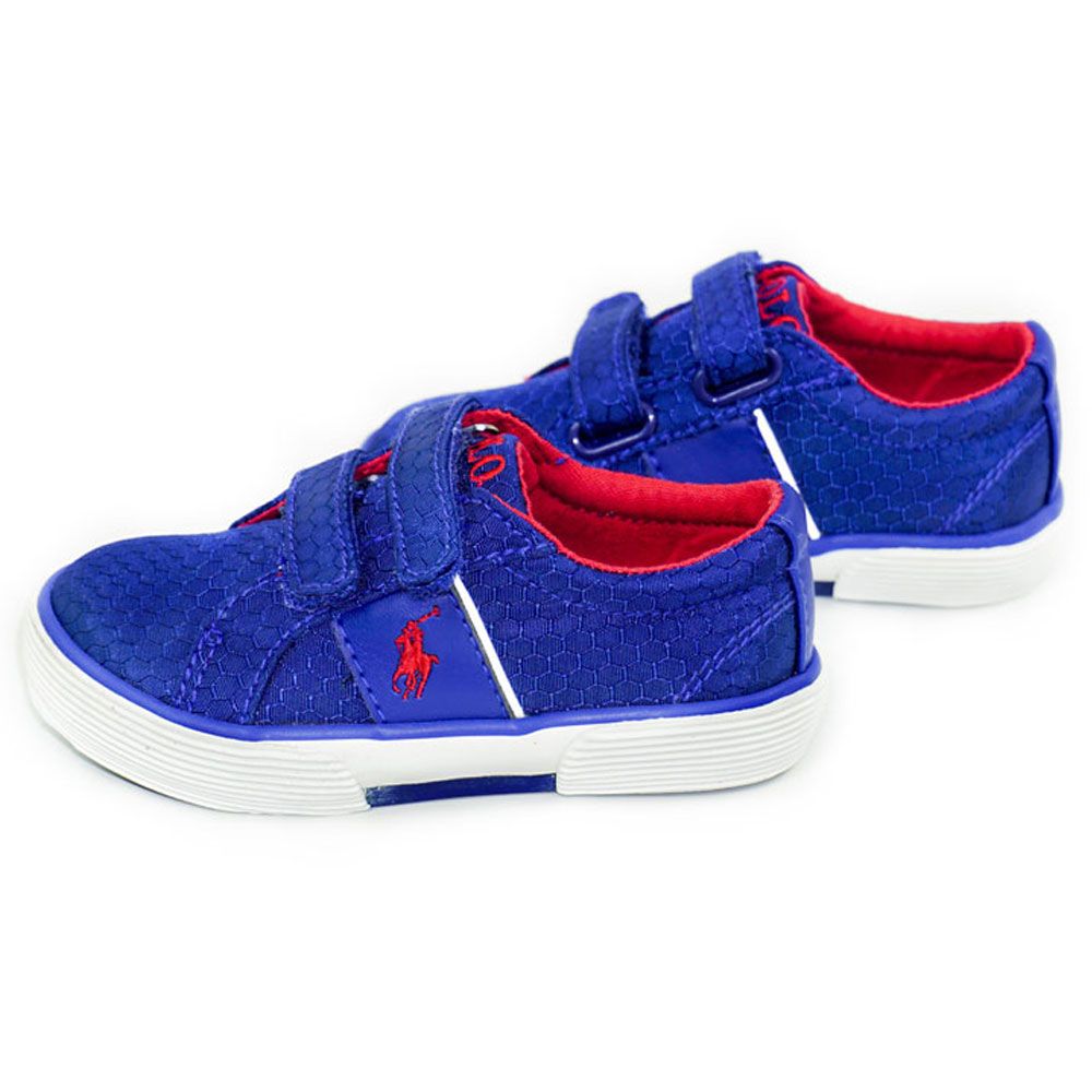 POLO RALPH LAUREN - Shoes Felixstow EZ - Blue Red