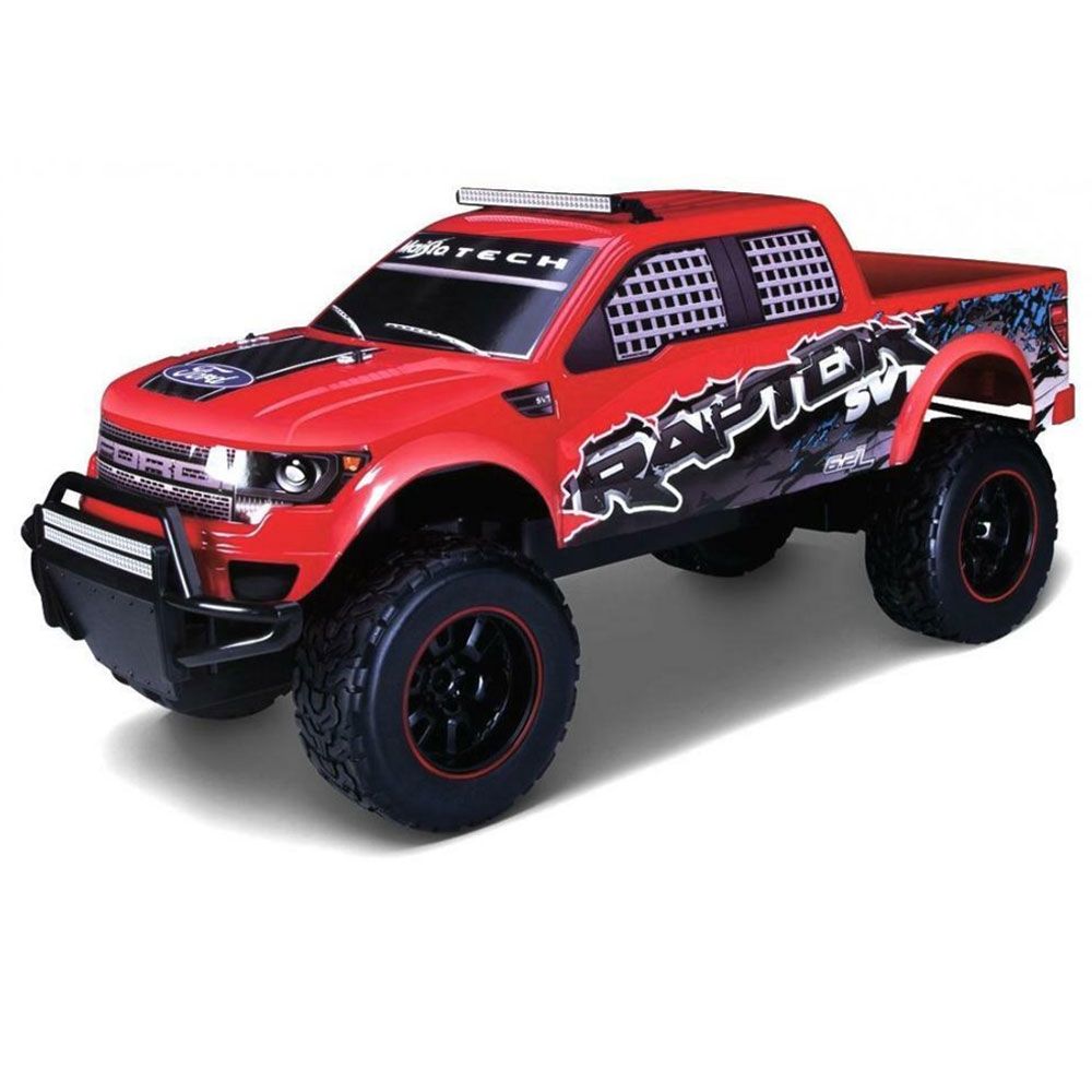 Maisto R/C- 1:6 2014 Ford F150 Svt Raptor, 2.4 Ghz - Red