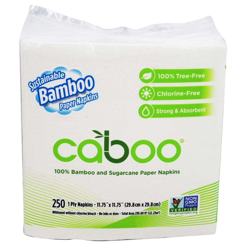 Caboo - Paper Napkin 250 Sheet Pack