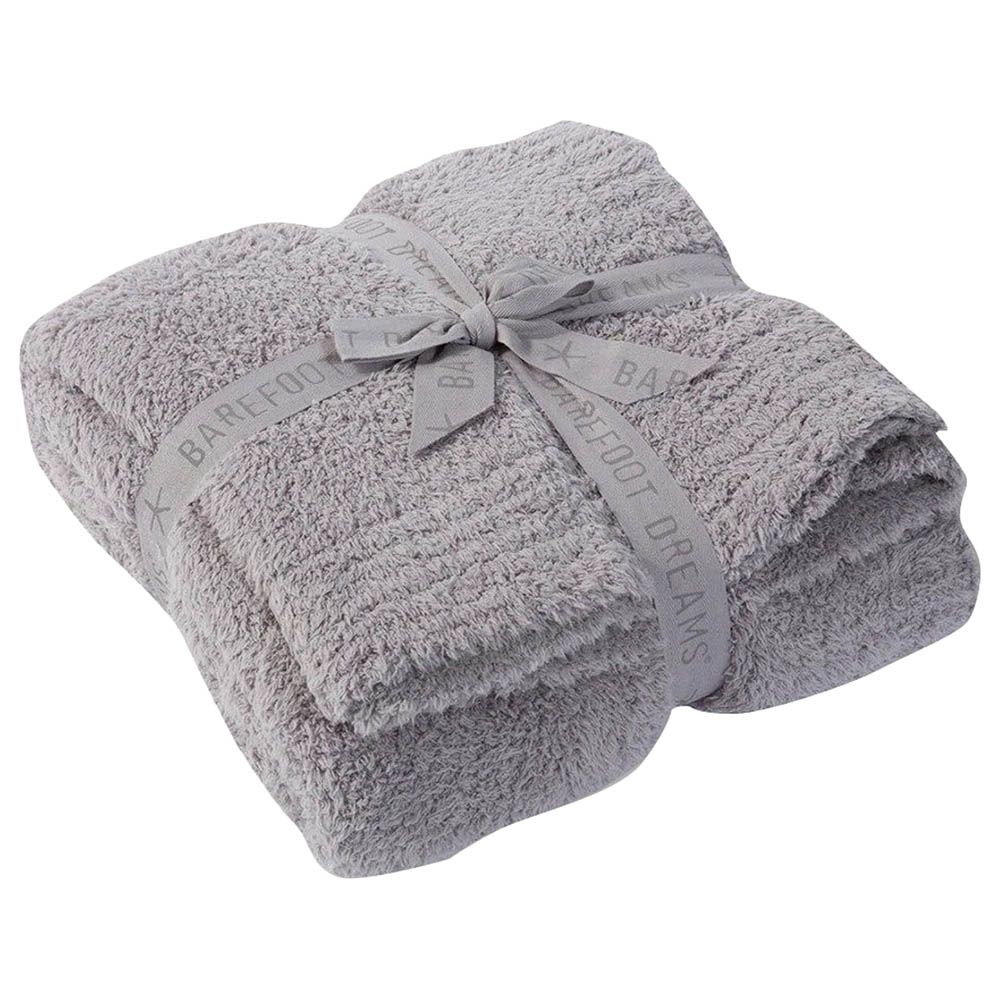 Barefoot Dreams - Cozychic Throw - Dove Grey