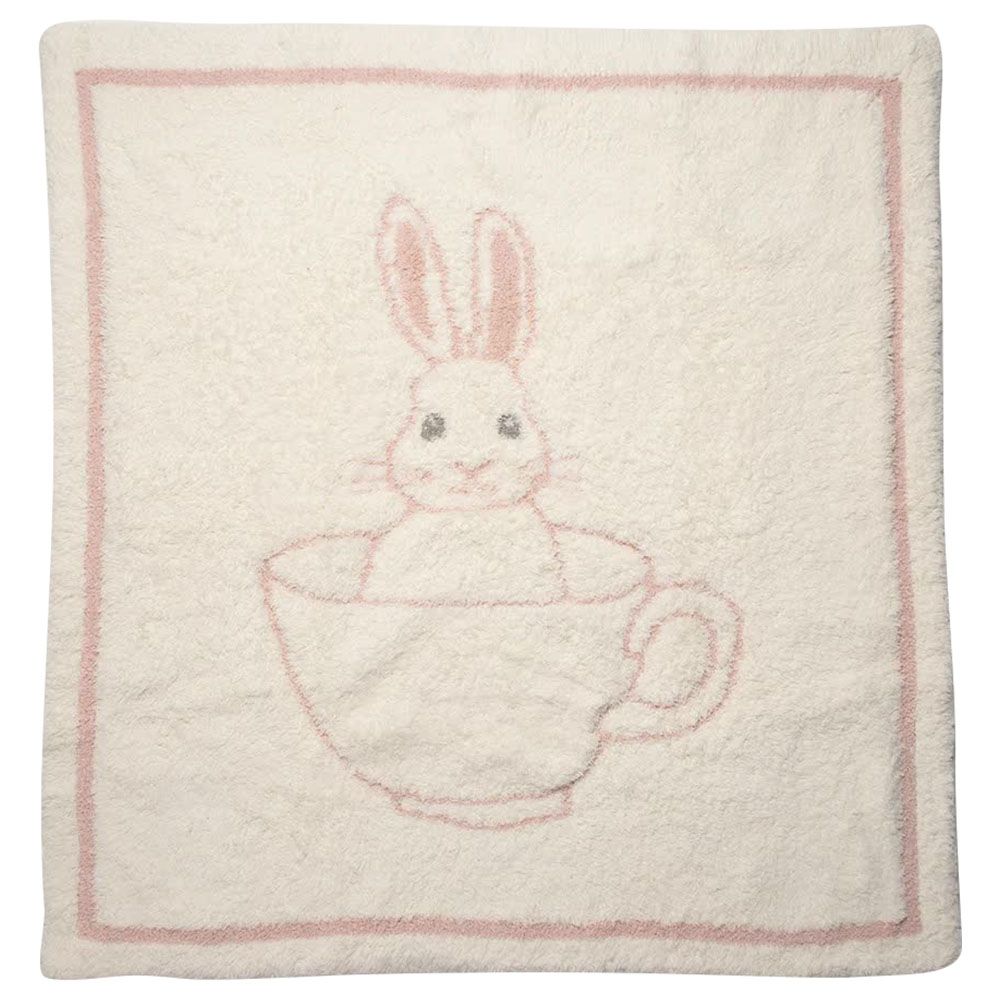 Barefoot Dreams - Cozychic Teacup Bunny Blanket Dusty Rose 