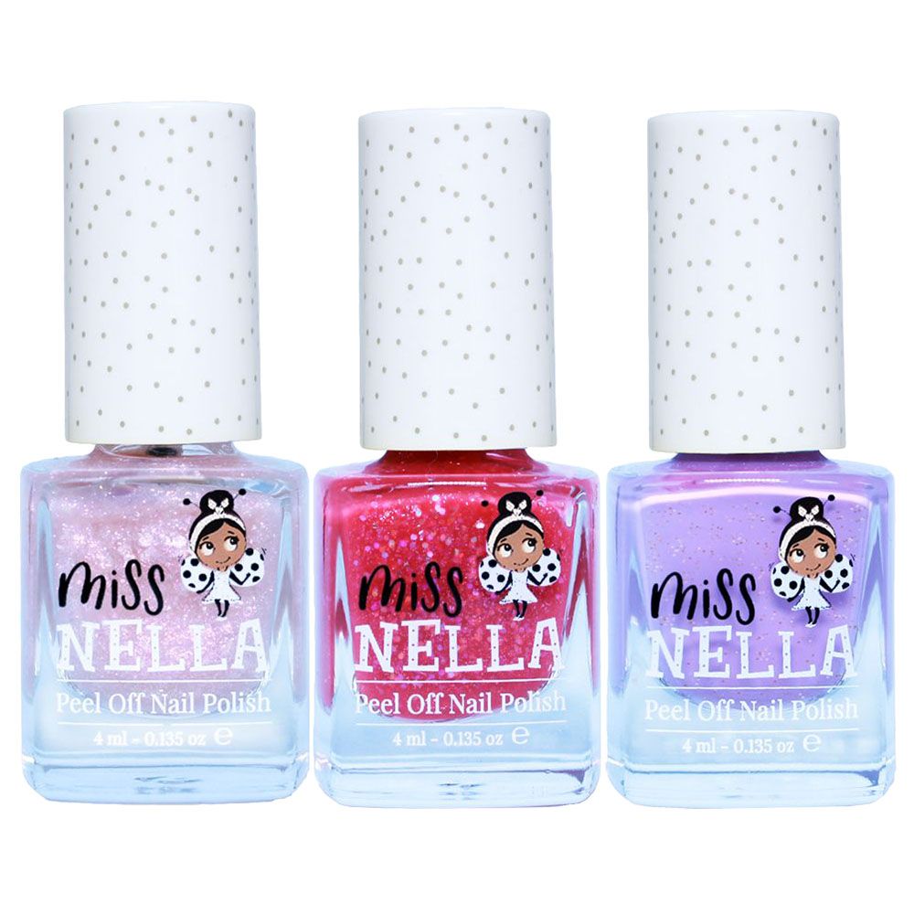 Miss Nella - Good Vibes Nail Polish Pack of 3