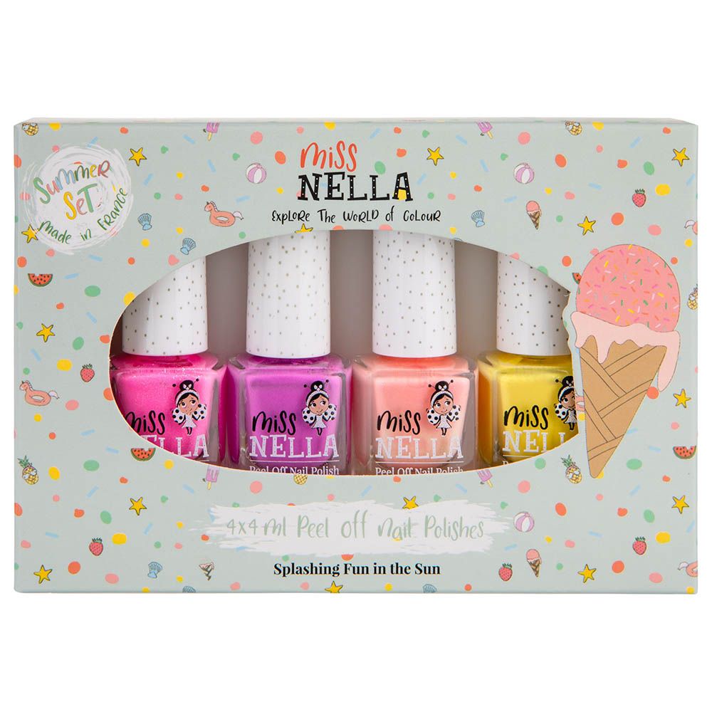 Miss Nella - Summer Nail Polish Pack - 4pcs