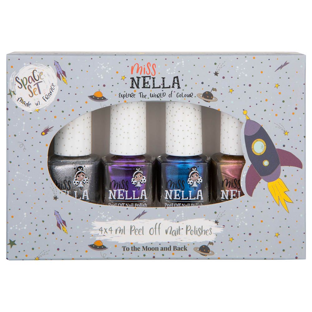 Miss Nella - Space Nail Polish Collection - 4pcs