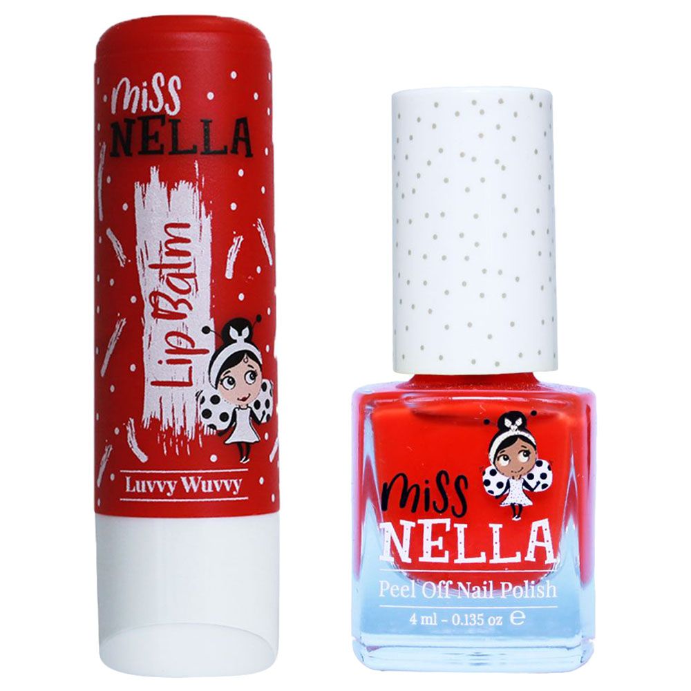 Miss Nella - Luvvy Wuvvy Lip Balm & Nail Polish