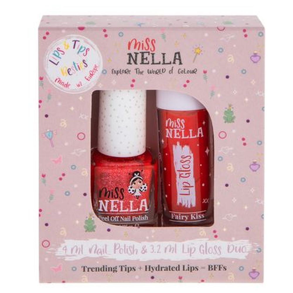 Miss Nella - Croco Dazzle Nail Polish & Fairy Kiss Lip Gloss