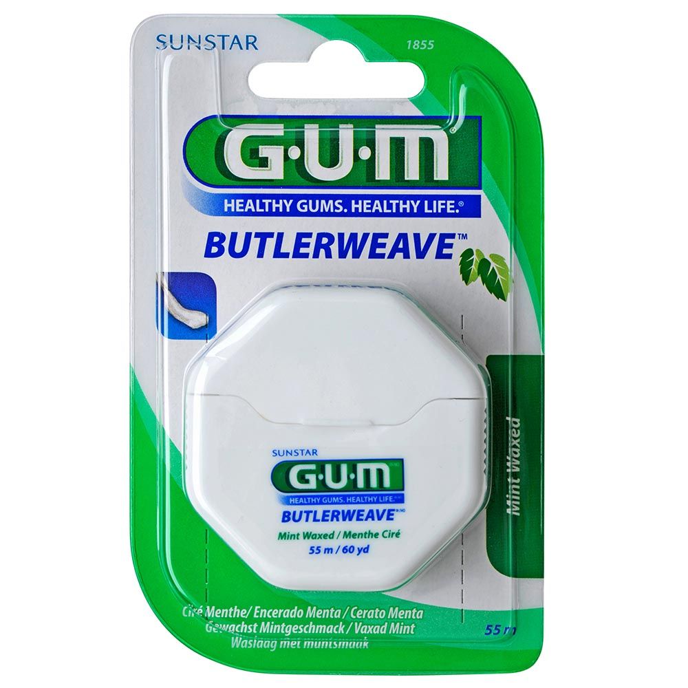 Gum - Butlerweave - Mint Waxed 55m