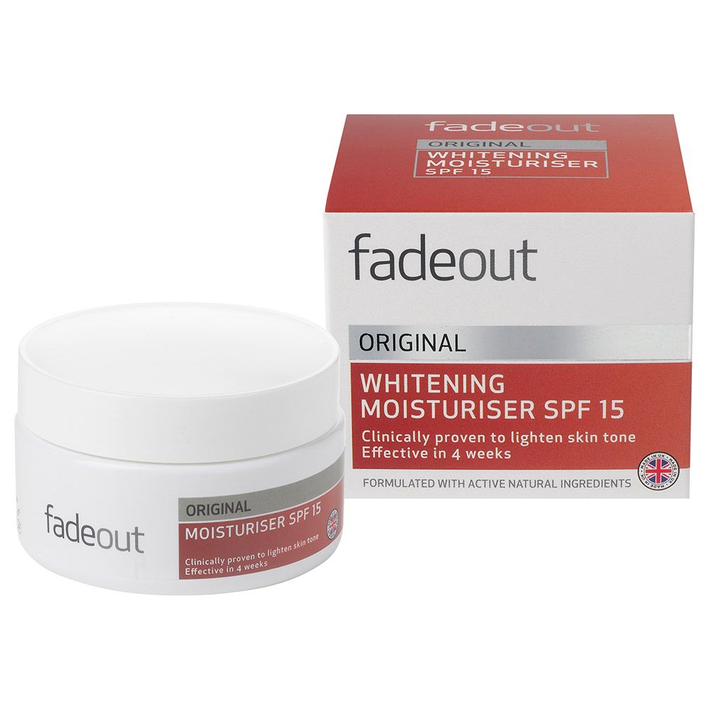 Fade Out Orginal Whitening Moisturiser SPF15 50ml